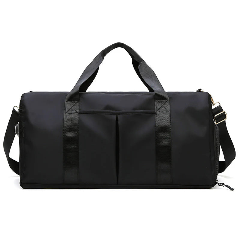 Waterproof Fitness Travel Duffel Bag - Versatile Weekender for All Genders