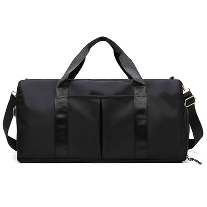 Waterproof Fitness Travel Duffel Bag - Versatile Weekender for All Genders
