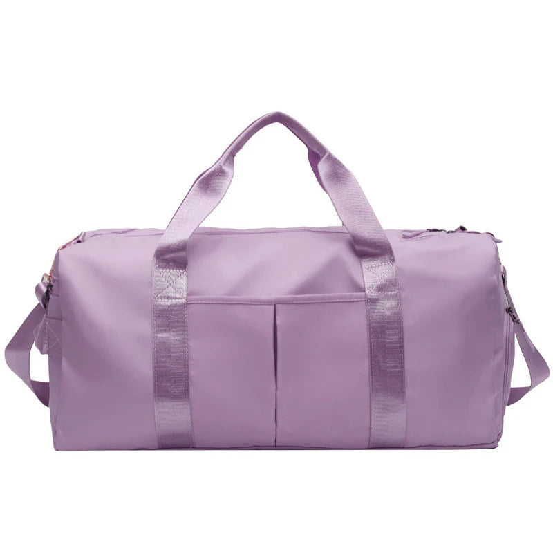 Waterproof Fitness Travel Duffel Bag - Versatile Weekender for All Genders