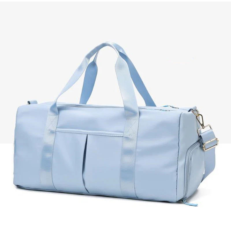 Waterproof Fitness Travel Duffel Bag - Versatile Weekender for All Genders