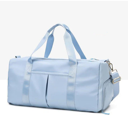 Waterproof Fitness Travel Duffel Bag - Versatile Weekender for All Genders
