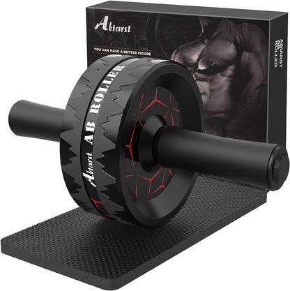 Transform Your Core with the Ultimate Ab Roller Wheel - Perfect for Home Workouts, Includes Knee Pad Accessories!