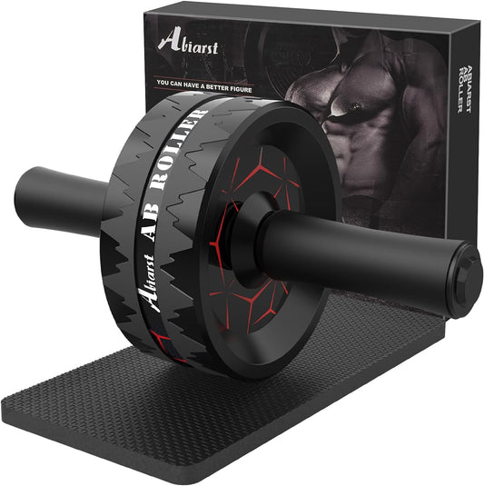 Transform Your Core with the Ultimate Ab Roller Wheel - Perfect for Home Workouts, Includes Knee Pad Accessories!